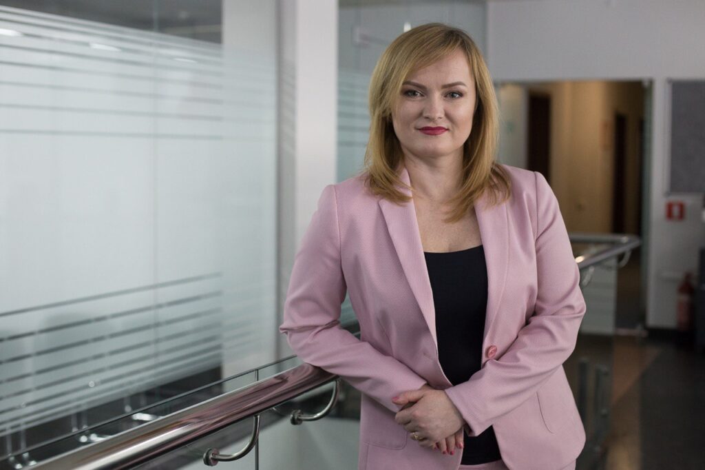 Анна Довгальська, заступниця голови правління банку «Глобус»