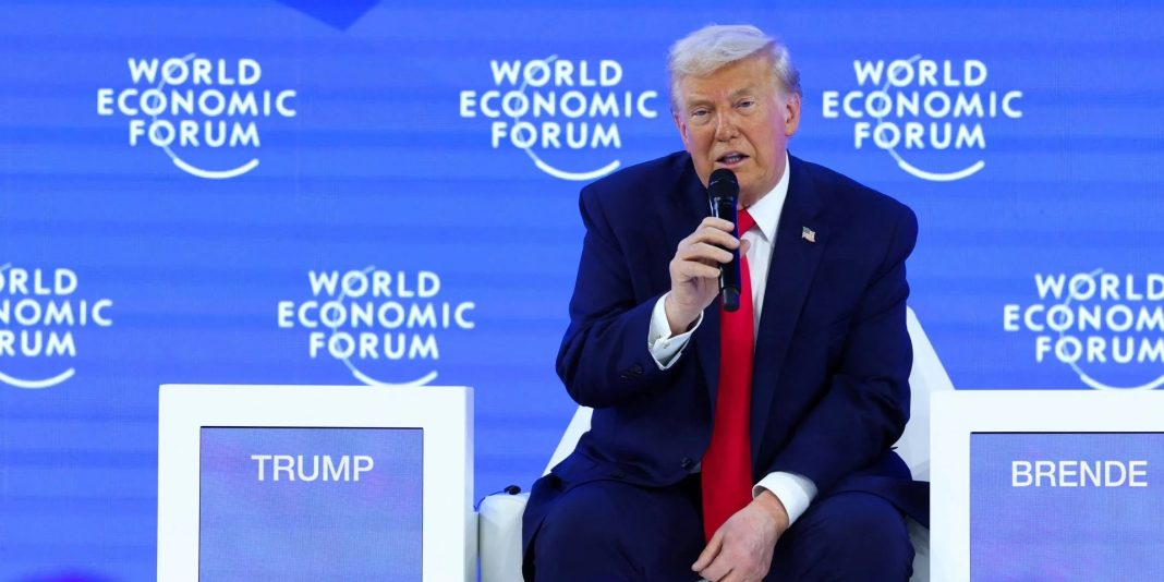 Давос 2026 Трамп