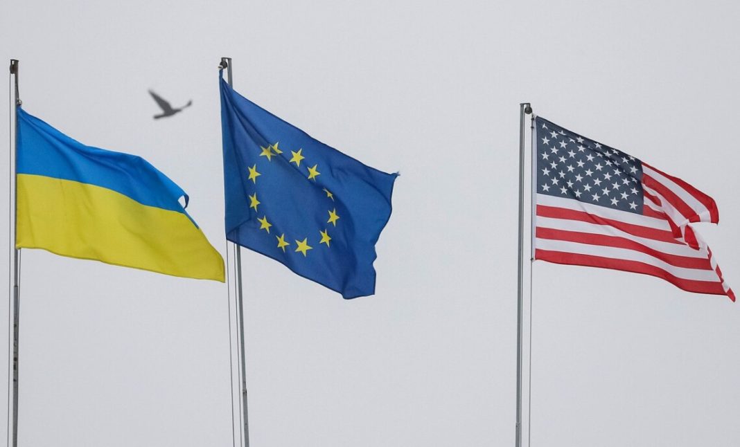 Лідери ЄС і Трамп у Давосі